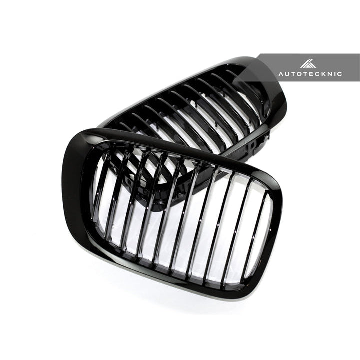 AutoTecknic Glazing Black Front Grilles - E46 3-Series Coupe - T1 Motorsports