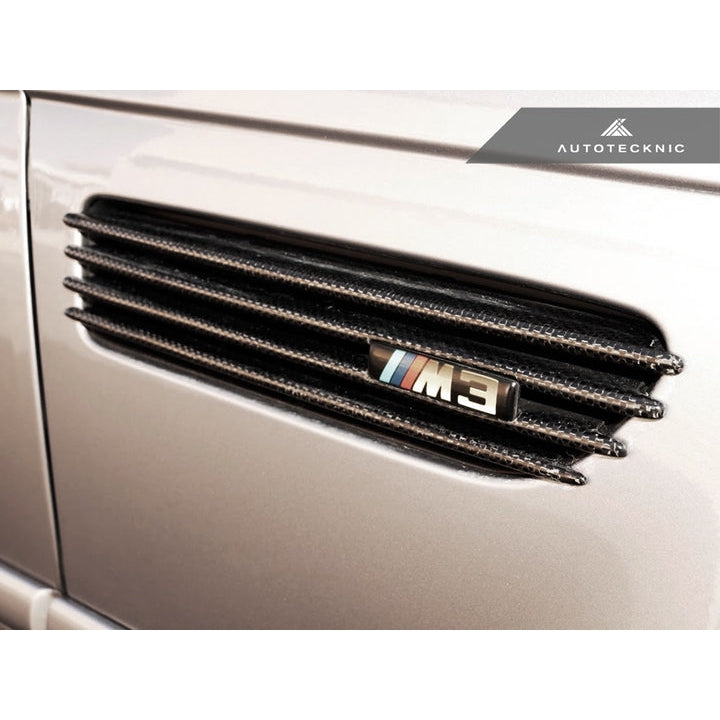 AutoTecknic Carbon Fiber Fender Grilles - E46 M3 - T1 Motorsports