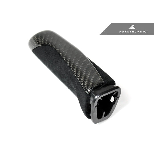 AutoTecknic Carbon Fiber OEM Style eBrake Handle | F Chassis - T1 Motorsports