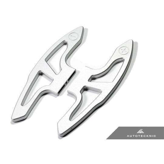 AutoTecknic AUT Design E9x M3 M-DCT Shift Paddles - Bright Silver - T1 Motorsports