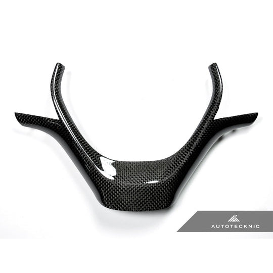 AutoTecknic Carbon Fiber Steering Wheel Trim - F20/ F21/ F30/ F31 3 Series Sport Wheel - T1 Motorsports
