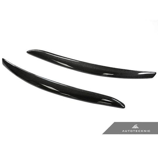 AutoTecknic Carbon Headlight Covers - E92 Coupe (Including E9X M3) - T1 Motorsports