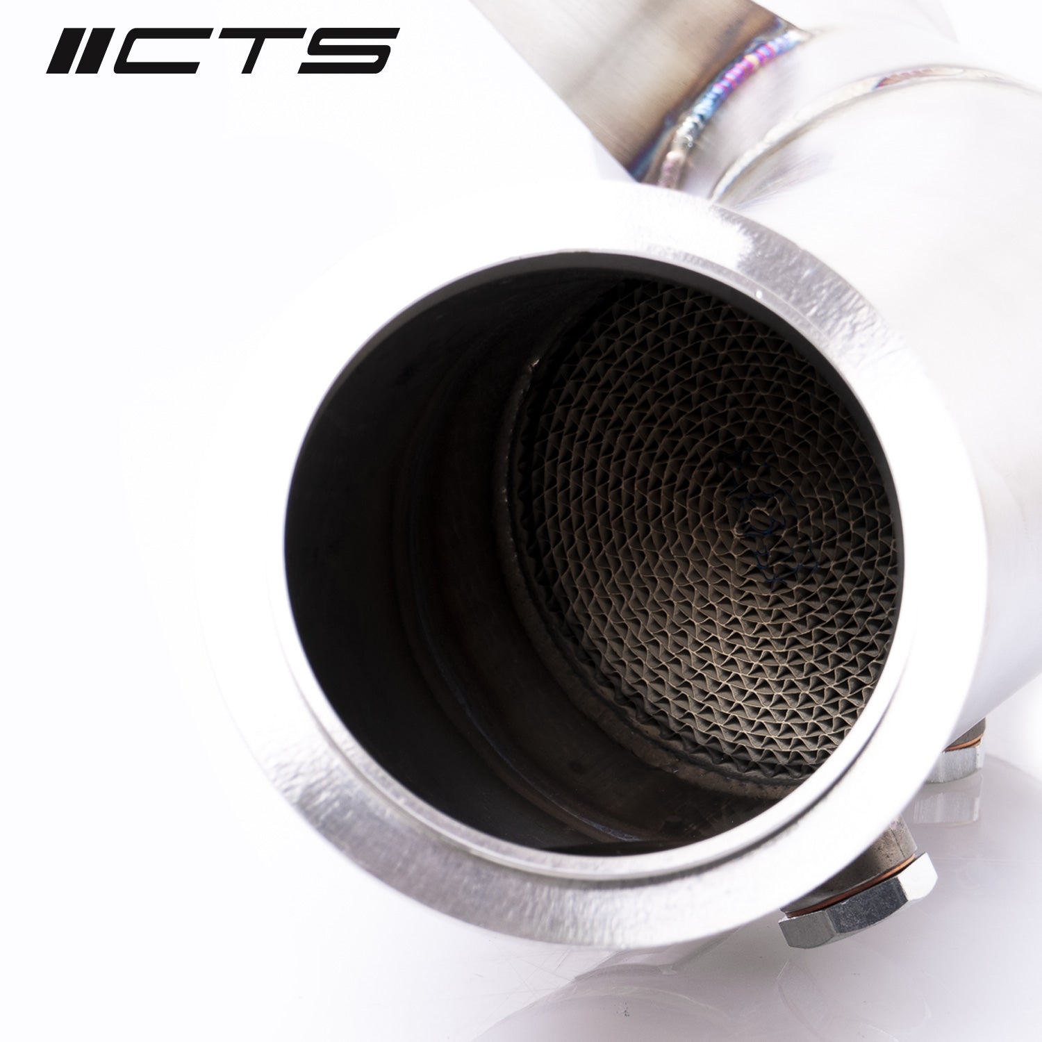 CTS Turbo 4" High-Flow Cat For BMW N55 (Electric Wastegate) - T1 Motorsports