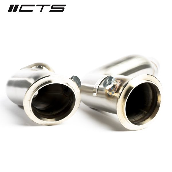 CTS Turbo 3" Catless Downpipe For BMW S55 F80 F82 F87 M3/M4/M2 Competition - T1 Motorsports