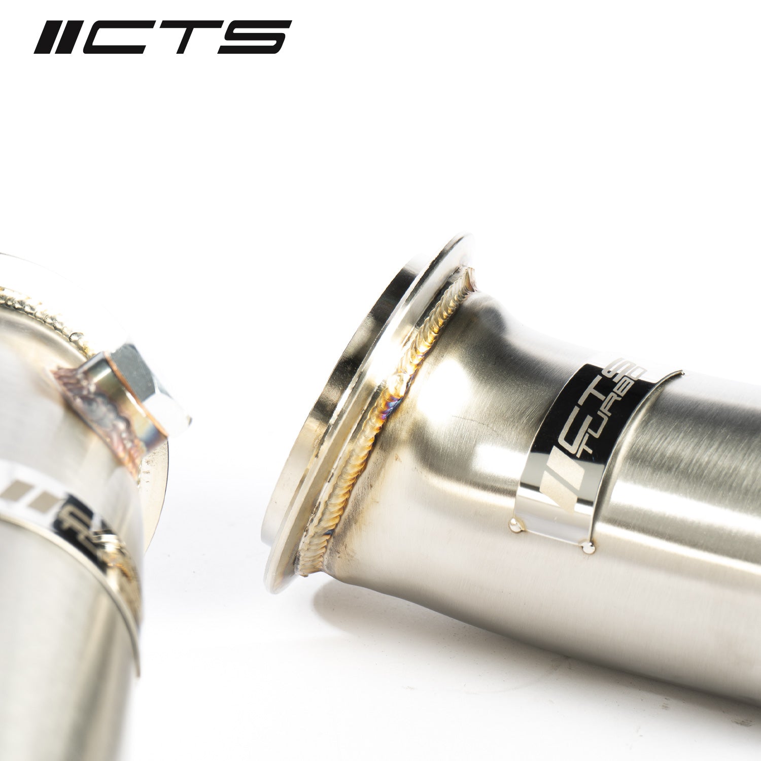 CTS Turbo 3" Catless Downpipe For BMW S55 F80 F82 F87 M3/M4/M2 Competition - T1 Motorsports