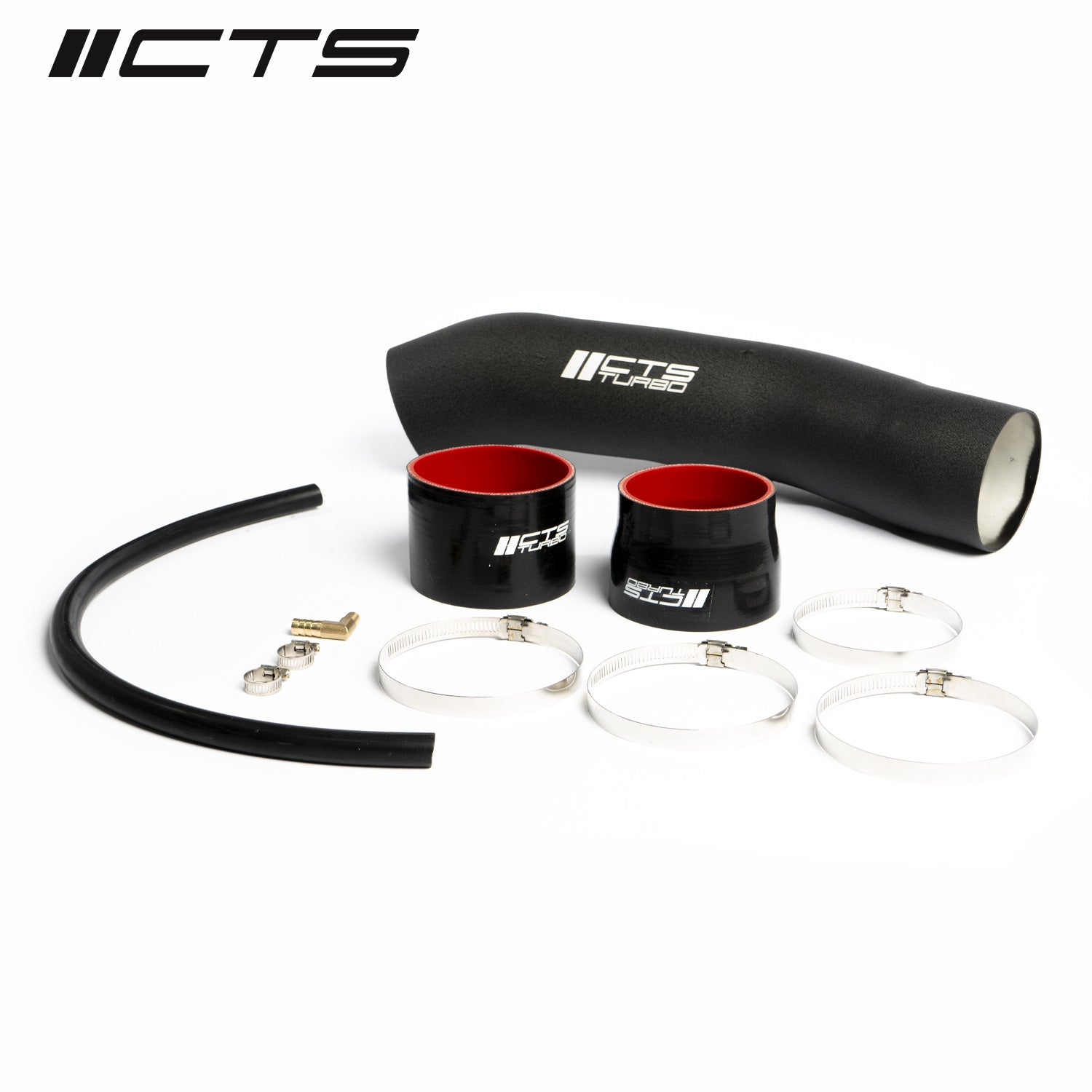 CTS Turbo 8V.2 RS3/8S TTRS 2.5T EVO 4″ Air Intake Pipe (Factory Airbox TO 4″ Inlet) - T1 Motorsports
