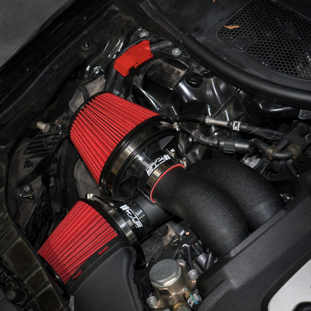 CTS Turbo C7 S6/S7/RS7 Dual 3″ Intake Kit with 6″ Velocity Stack - T1 Motorsports