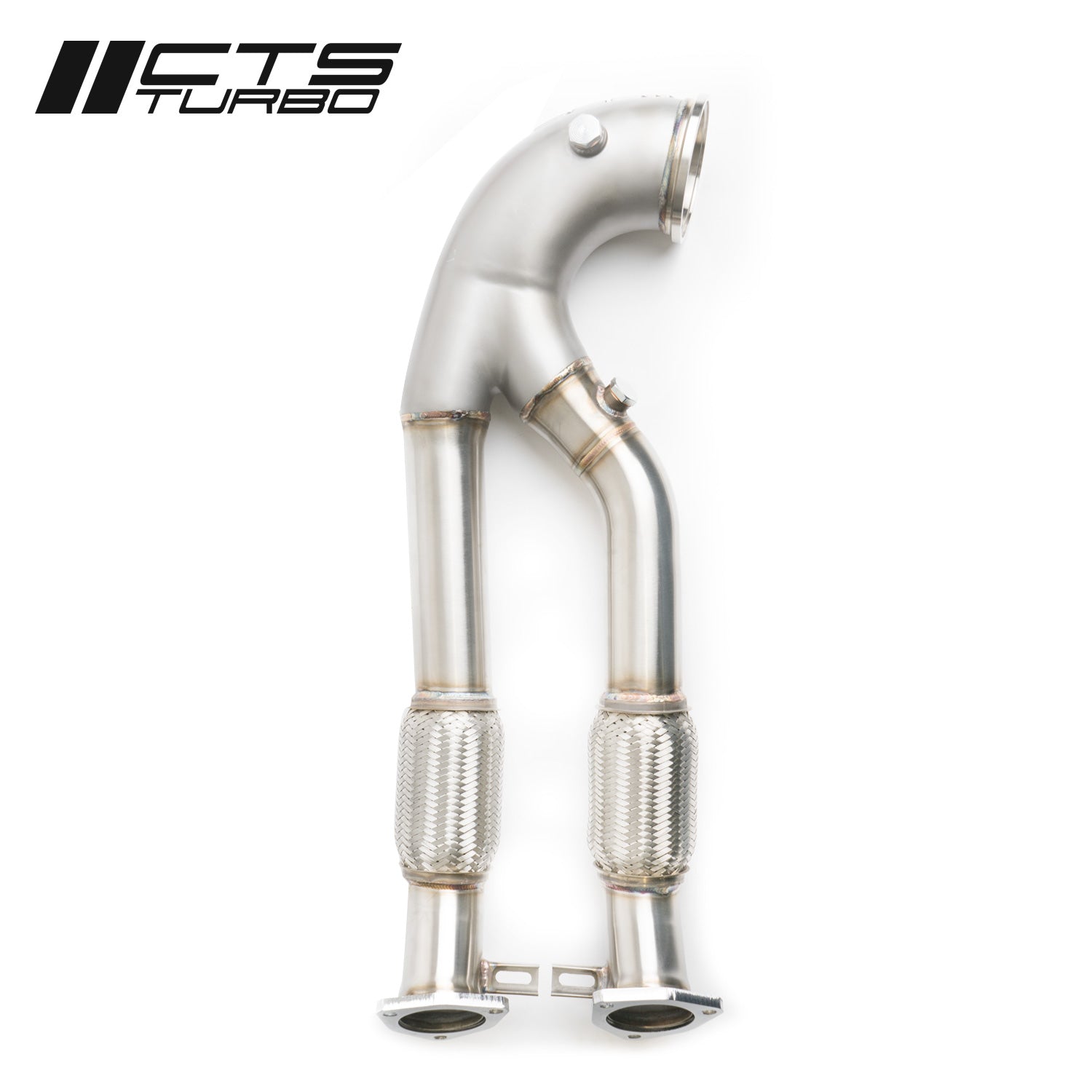 CTS Turbo 8V RS3 and 8S TTRS 2.5T Evo Race Downpipe - T1 Motorsports