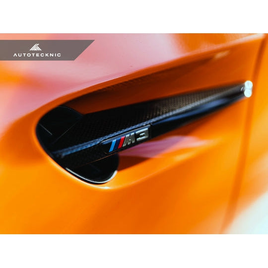 AutoTecknic Carbon Fiber Fender Grilles - E9x M3 - T1 Motorsports