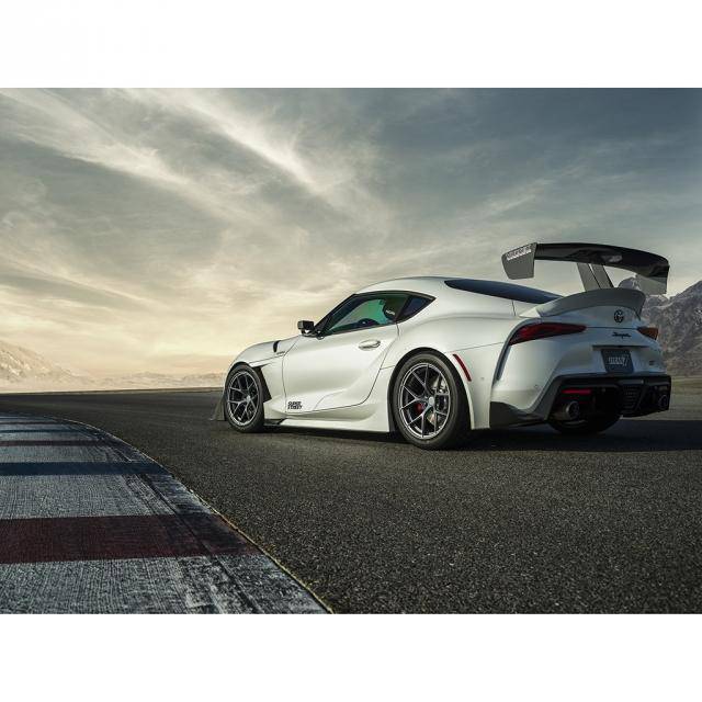EVS Tuning FRP Side Skirts with Carbon Side Step for Toyota Supra A90 2020+ - T1 Motorsports