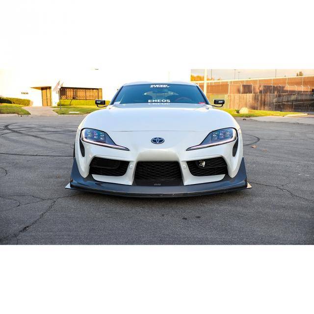 EVS Tuning Carbon Front Splitter for Toyota GR Supra (A90) 2019+ - T1 Motorsports