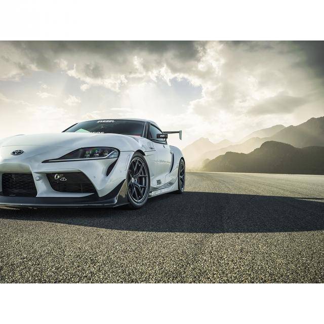 EVS Tuning Carbon Front Splitter for Toyota GR Supra (A90) 2019+ - T1 Motorsports