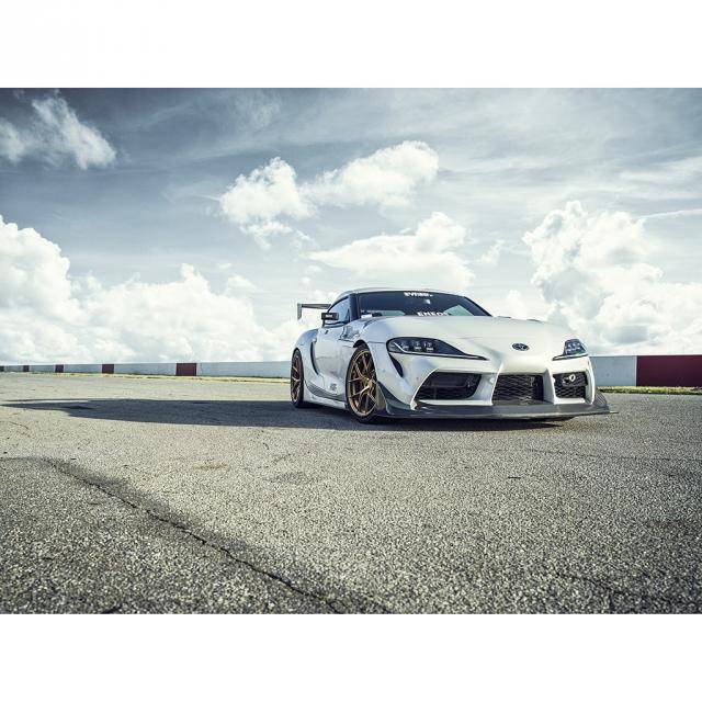 EVS Tuning Carbon Front Splitter for Toyota GR Supra (A90) 2019+ - T1 Motorsports
