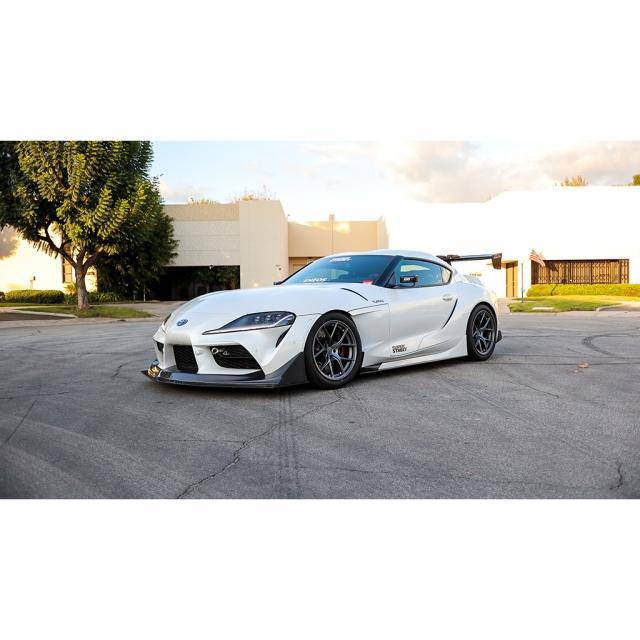 EVS Tuning Aero Carbon Front Lip Spoiler for Toyota GR Supra (A90) 2020+ - T1 Motorsports