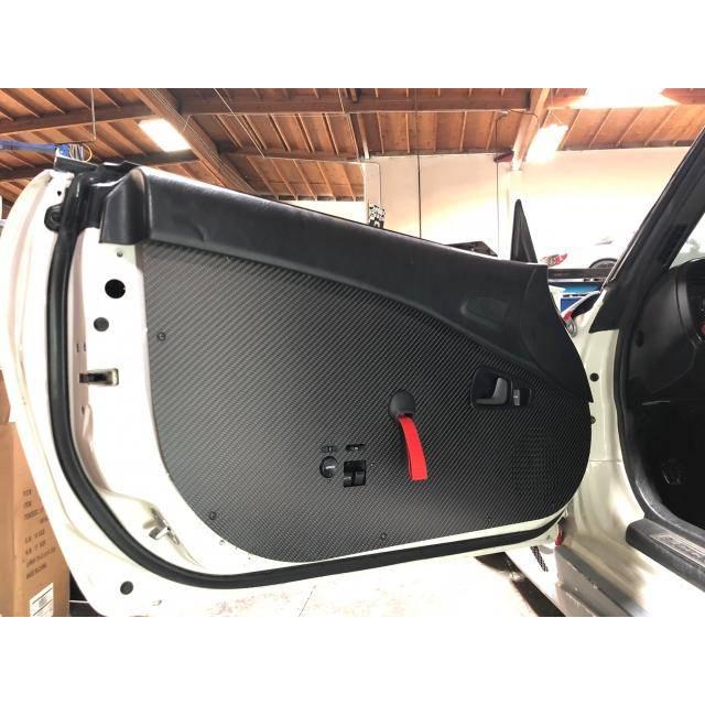 EVS Tuning Dry Carbon Door Cards for Honda S2000 AP1/AP2 (Door Straps Included) - T1 Motorsports