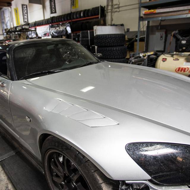 EVS Tuning Vented Front Wide Fenders (FRP) for Honda S2000 - T1 Motorsports