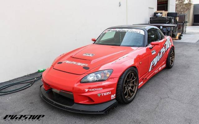 EVS Tuning Vented Front Wide Fenders (FRP) for Honda S2000 - T1 Motorsports