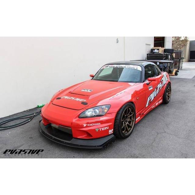 EVS Tuning Vented Front Wide Fenders (FRP) for Honda S2000 - T1 Motorsports