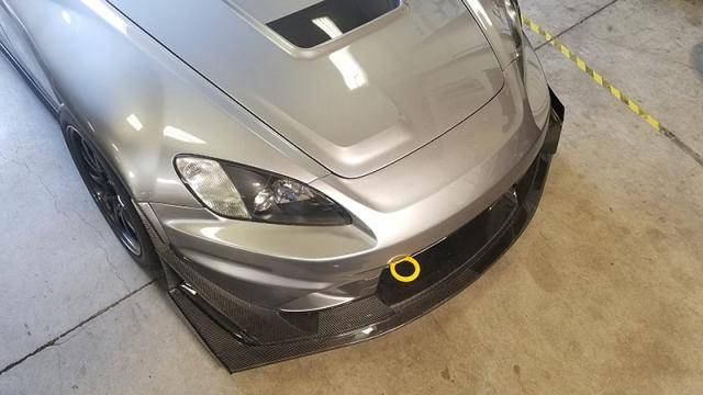 EVS Tuning Extended Tow Hook (Voltex Bumper) for Honda S2000 (Bright Silver) - T1 Motorsports