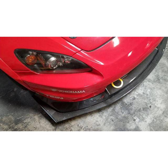 EVS Tuning Extended Tow Hook (Voltex Bumper) for Honda S2000 (Bright Silver) - T1 Motorsports