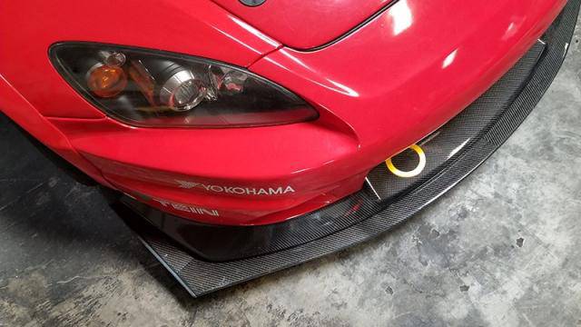 EVS Tuning Extended Tow Hook (Voltex Bumper) for Honda S2000 (Bright Silver) - T1 Motorsports