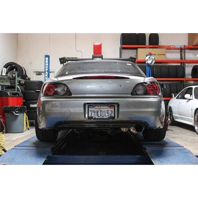 EVS Tuning CFRP Rear Bumper Cap for Honda S2000 (Single Exit Exhaust / AP1 Bumper Only) - T1 Motorsports
