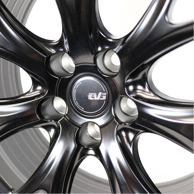 EVS Tuning ESC01 Wheels (Set of Four) - 19x9.0 / +35 / 5x114.3 (Nebulous Black) - T1 Motorsports