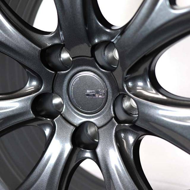 EVS Tuning ESC01 Wheels (Set of Four) - 19x9.0 / +35 / 5x114.3 (Dark Gunmetallic) - T1 Motorsports