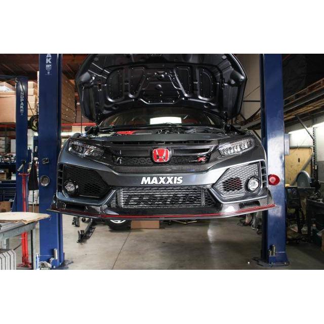 EVS Tuning Carbon Front Lip Splitter V2 for Honda Civic Type R FK8 - T1 Motorsports