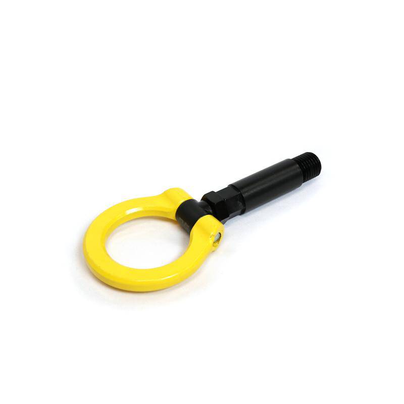 EVS Tuning Folding Tow Hook (Yellow) for Honda Civic Type R FK8 2017+ - T1 Motorsports