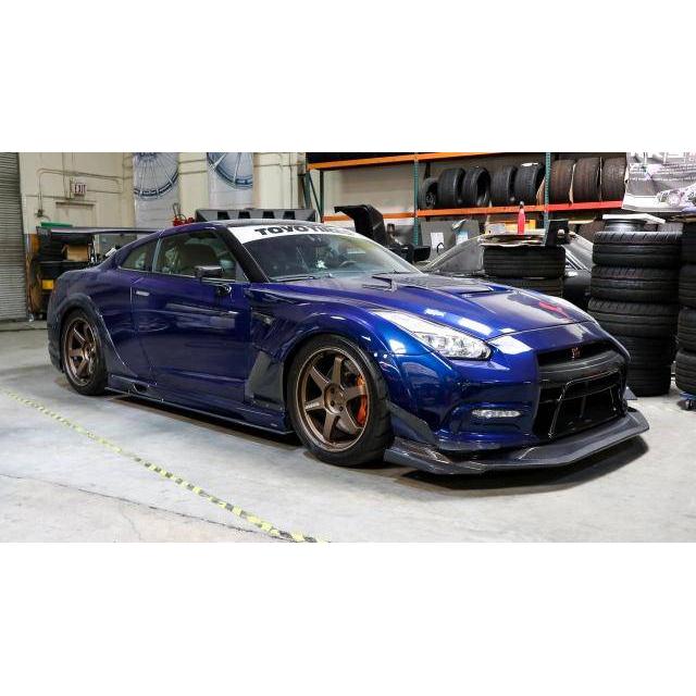 EVS Tuning Carbon GTLM Aero Mirrors (Black) for Nissan GT-R 2009+ - T1 Motorsports