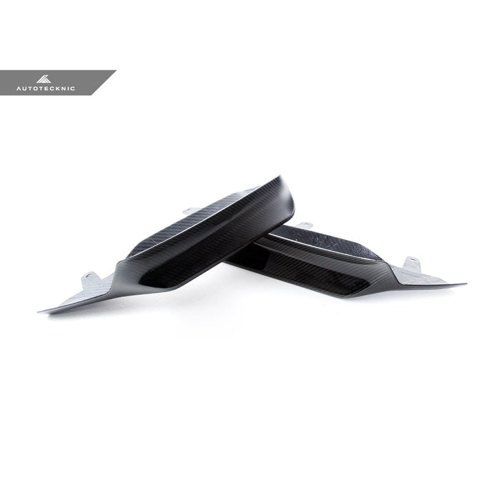AutoTecknic Dry Carbon Performante Aero Splitter & Center Lip Set - F97 X3M | F98 X4M - T1 Motorsports