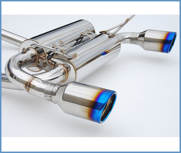 Invidia 02-08 Nissan 350z Gemini Rolled Titanium Tip Cat-back Exhaust - T1 Motorsports