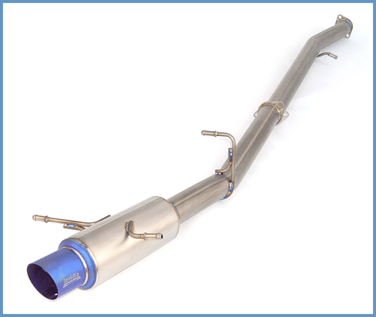Invidia 02-07 WRX/STi 80mm Full Titanium Cat-back Exhaust - T1 Motorsports