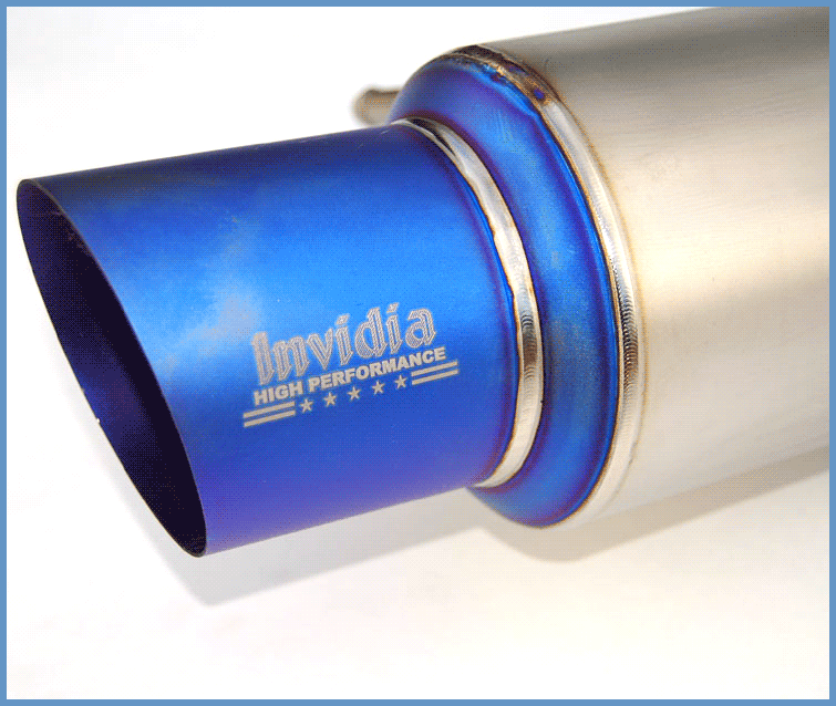 Invidia 02-07 WRX/STi 80mm Full Titanium Cat-back Exhaust - T1 Motorsports