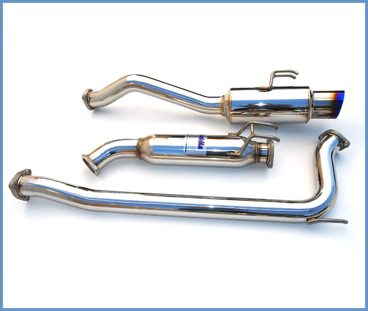 Invidia 06-11+ Civic Si 2Dr ONLY 76mm RACING N1 Titanium Tip Cat-back Exhaust - T1 Motorsports