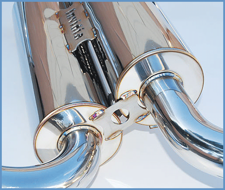 Invidia 07+ Infiniti G37 Coupe Gemini Rolled Titanium Tip Cat-back Exhaust - T1 Motorsports