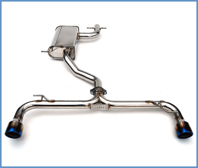 Invidia 09-14 Volkswagen Golf Gen 6 GTI 2.0T Q300 Titanium Tip Cat-back Exhaust - T1 Motorsports