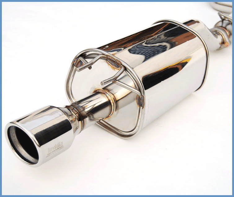 Invidia 12+ Honda Civic Si Sedan Q300 Rolled Stainless Steel Tip Cat-back Exhaust - T1 Motorsports