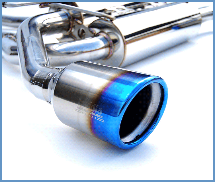 Invidia 14+ Infiniti Q50 Gemini w/ Rolled Titanium Tips Cat-Back Exhaust - T1 Motorsports