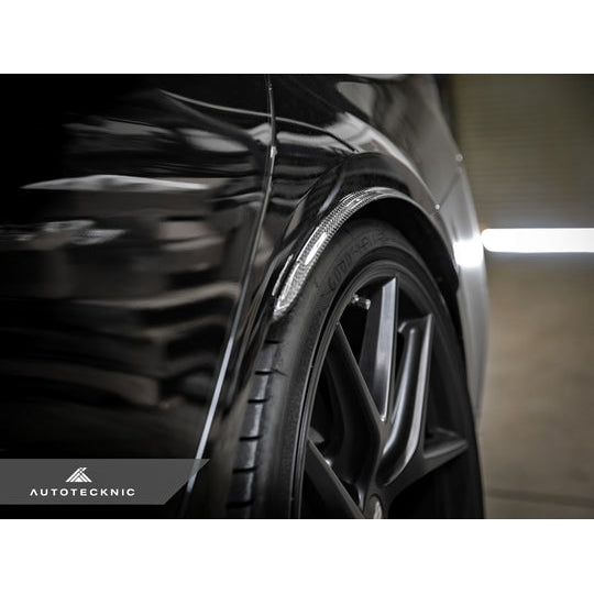 AutoTecknic Carbon Fiber Rear Wheel Arch Extension Set - F90 M5 - T1 Motorsports