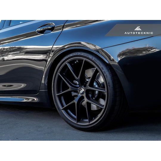 AutoTecknic Carbon Fiber Rear Wheel Arch Extension Set - F90 M5 - T1 Motorsports