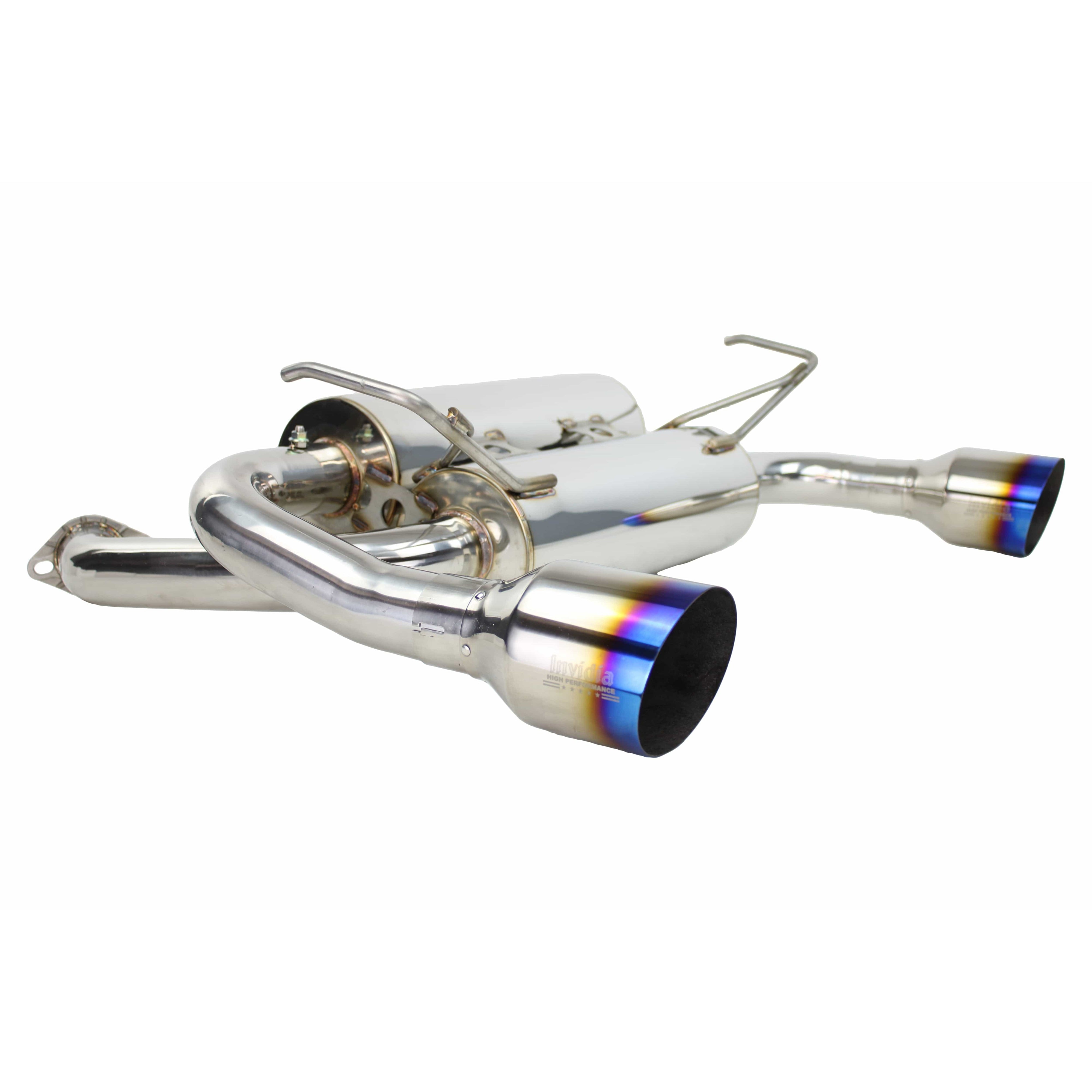 Invidia 03-08 Infiniti G35 Coupe Gemini Single Layer Titanium Tip Cat-back Exhaust - T1 Motorsports