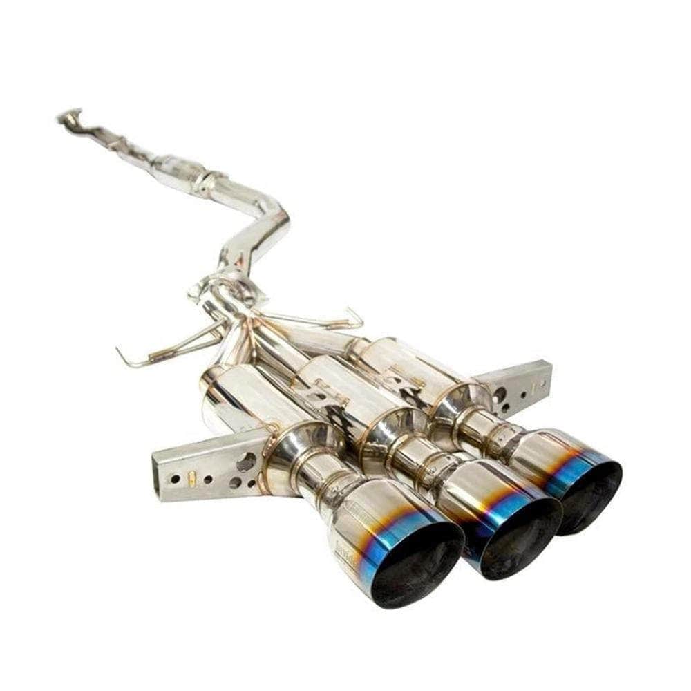 Invidia 2017 Honda Civic Type-R Gemini/R400 Full 76mm Exhaust w/Front Pipe and Titanium Tips - T1 Motorsports
