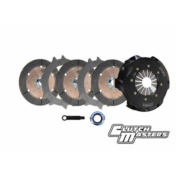 Clutch Masters 06-10 Acura CSX 2.0L Type-S Triple Disc 7.25in Upgrade Kit (Must Use FW-037-TDS) - T1 Motorsports