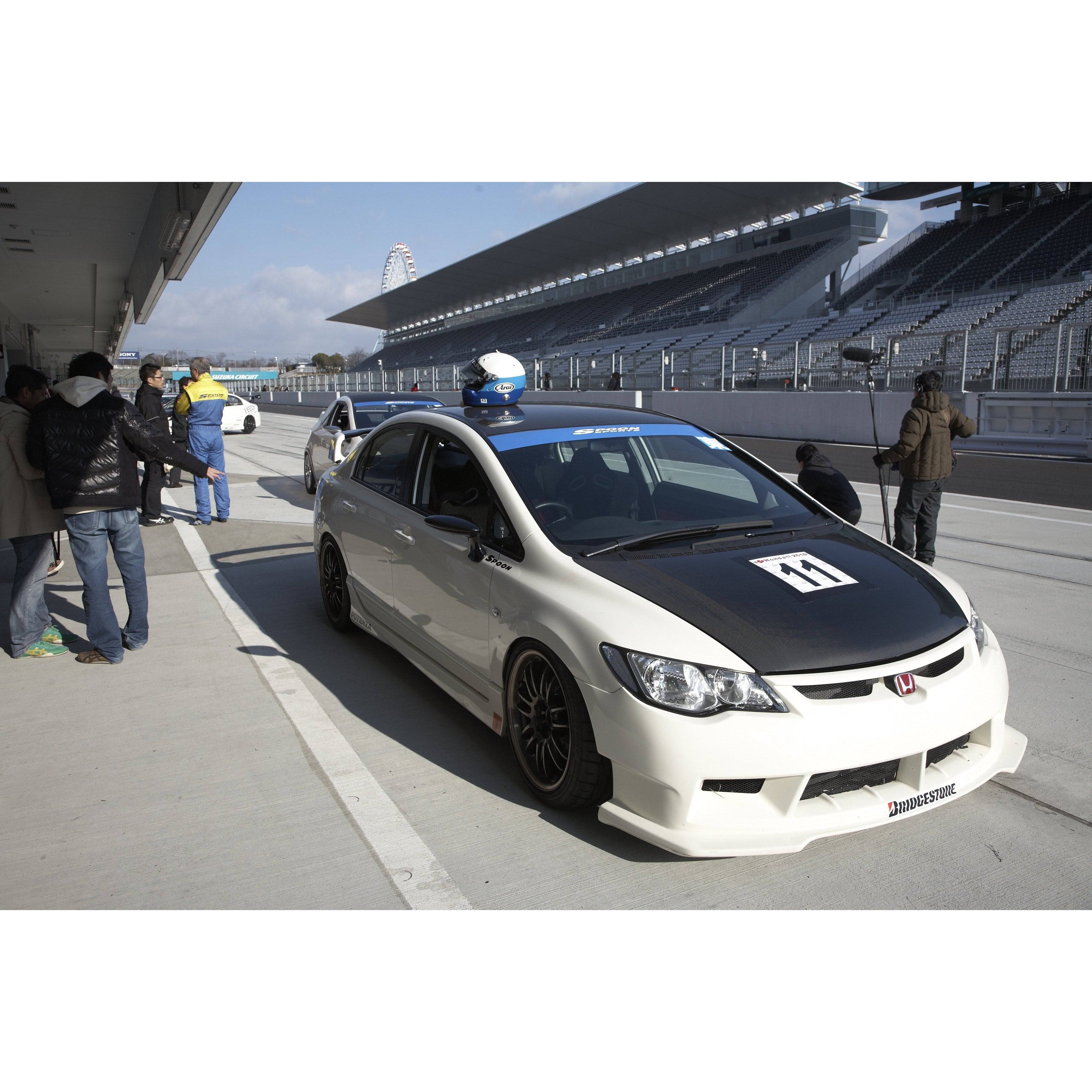 SPOON S-TAI FRONT BUMPER FOR HONDA CIVIC FD2 - T1 Motorsports