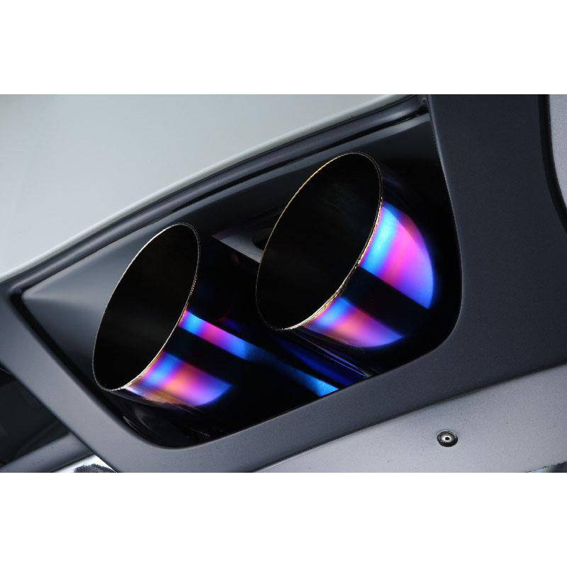 Amuse RS-Silent STTI Catback Exhaust with Gold Ring for Nissan GT-R (R35) - T1 Motorsports