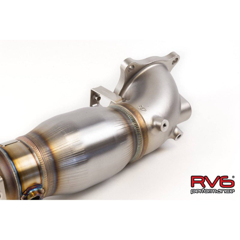 RV6 Catted Downpipe - vehicle:Honda Civic Type-R FK8 2017+ - T1 Motorsports