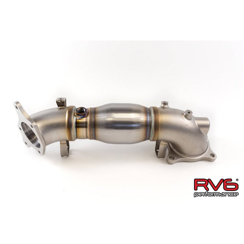 RV6 Catted Downpipe - vehicle:Honda Civic Type-R FK8 2017+ - T1 Motorsports