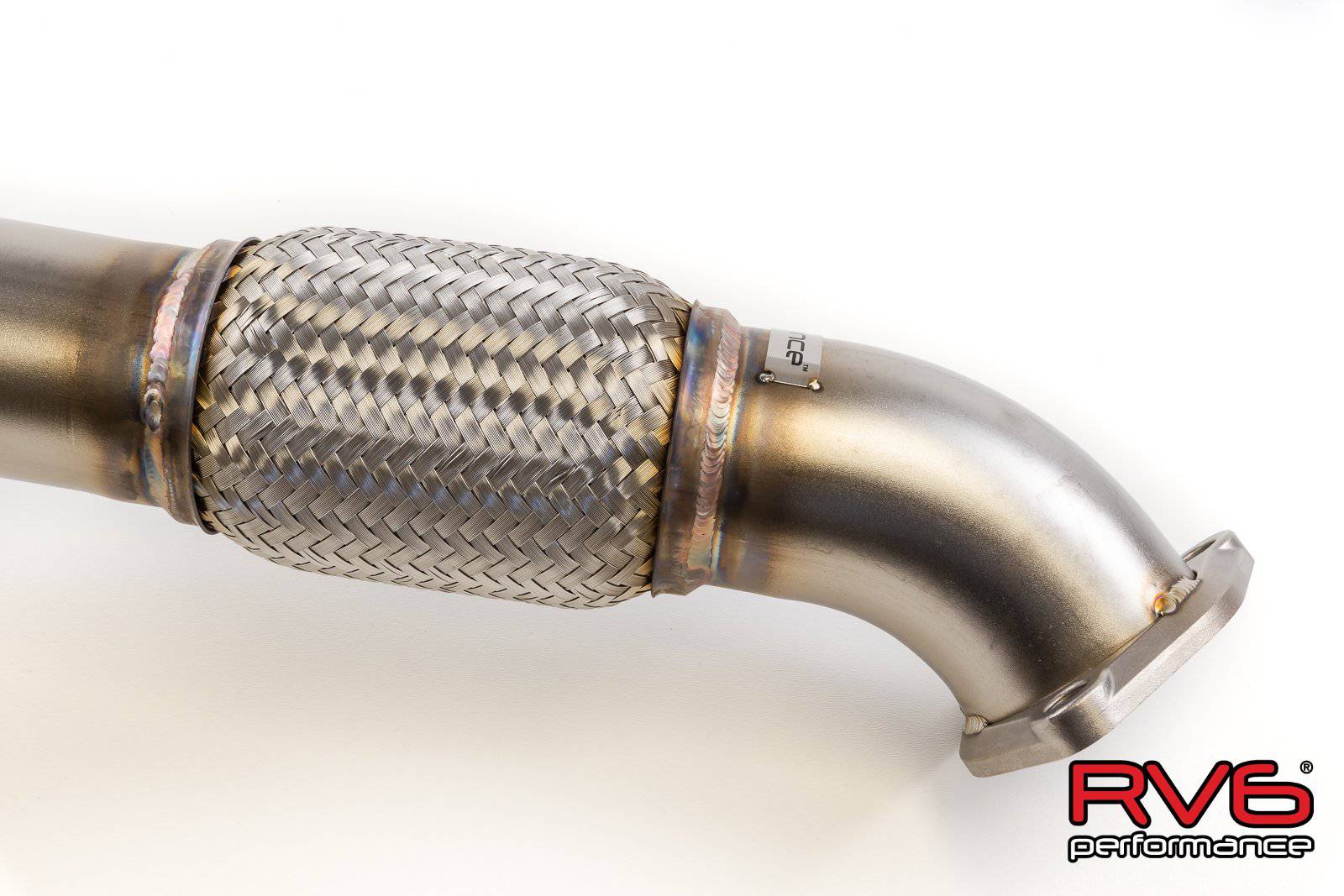 RV6 Front Pipe - vehicle:Honda Civic Type-R FK8 2017+ - T1 Motorsports